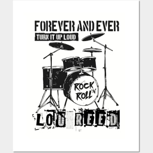lou reed forever and ever Posters and Art